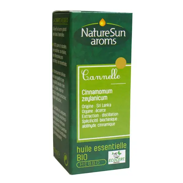 NatureSun Aroms Organic Chinese Cinnamon Essential Oil 10ml 