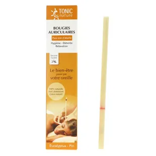 Tonic Nature Candele Auricolari Eucalipto Pino 2 pezzi