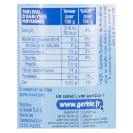 Gerblé Sans Sucres Ajoutés Confiture Fraise 320g