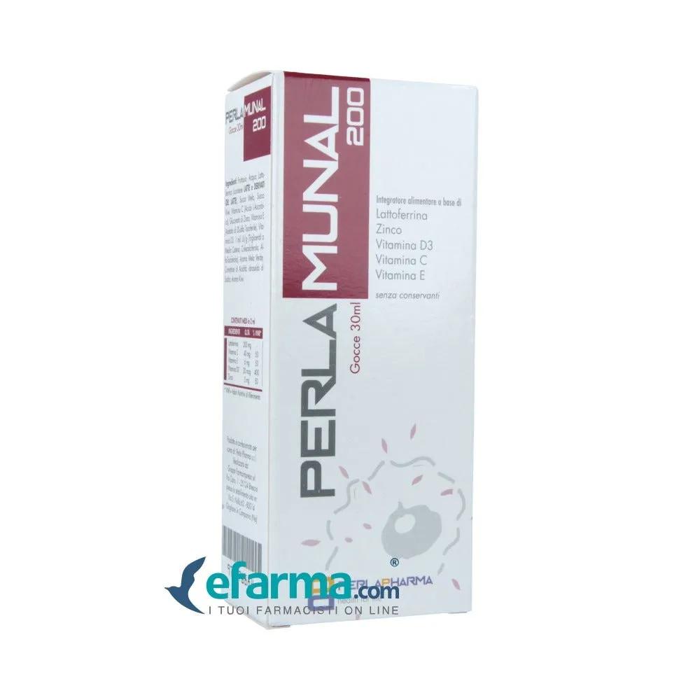 Perlamunal 200 Gocce Integratore 30 ml