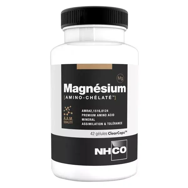 NHCO Magnésium Bisglycinate Amino-Chélaté Magnésium 42 gélules