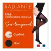 Radiante Microvoile Bas Auto-Fixants Basfix Classe 2 Moyen Taille 2 Noir