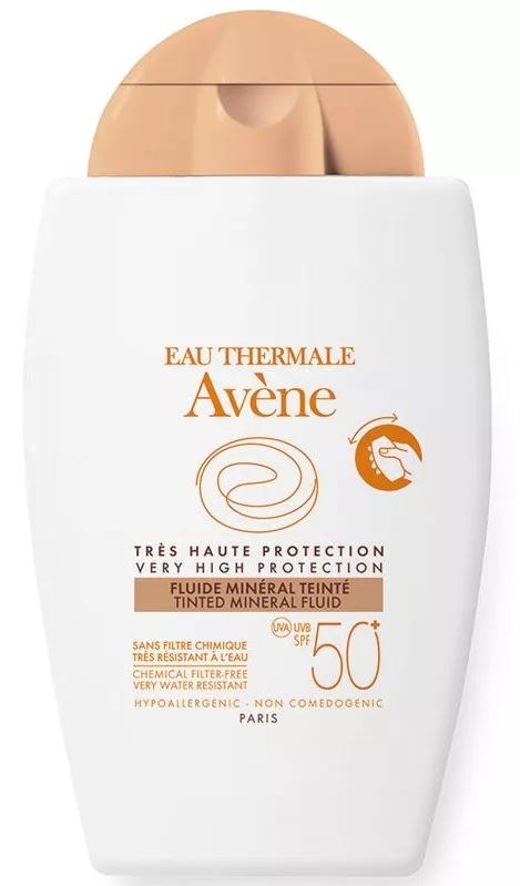 Avène Solar Fluido Mineral con Color SPF50+ 40 ml