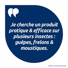 Insect Ecran Anti-Moustiques Guêpes et Frelons Spray Répulsif 100ml