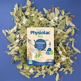 Physiolac Bio Céréales Nuit 4M+ 200g