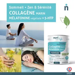 Nuviline Collagène Marin Sommeil & Sérénité Mélatonine Neutre 280g