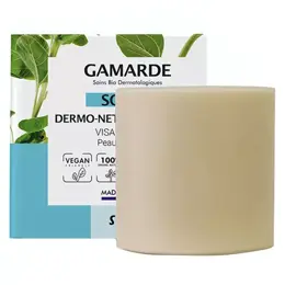 Gamarde Dermo-Solide Pain Nettoyant Visage et Yeux Bio 48ml