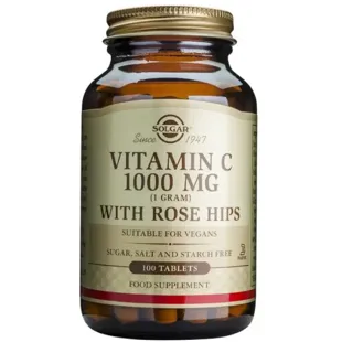 Solgar Rose Hips C 00 0mg tab