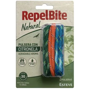 Cordons de bracelet RepelBite, lot de 3