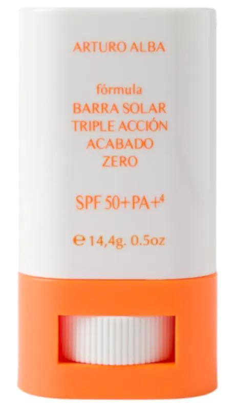 Arturo Alba Formula Triple Action Sun Bar Zero Finish SPF 50+ 14,4 g