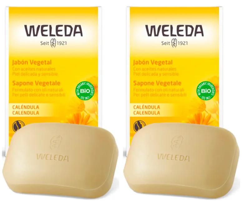 Weleda Calendula Plantaardige Zeep 2x100 gr