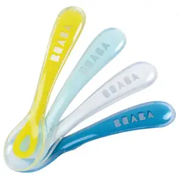 Béaba Cuillère 2ème Age Soft Silicone 4 unités