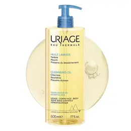 Uriage Huile Lavante Nourrissante Sans Savon Peaux Sensibles Corps 500ml