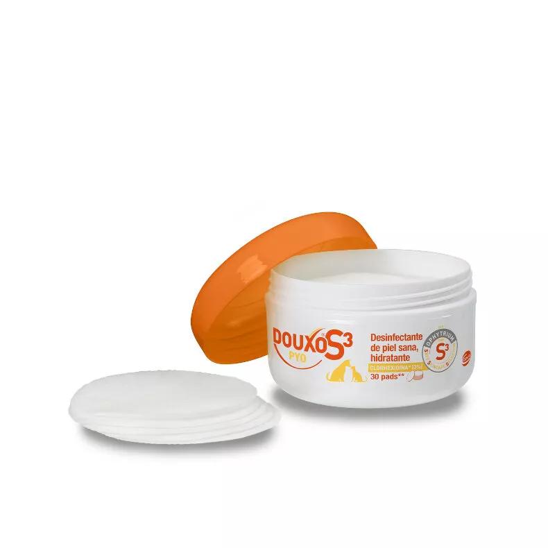 Douxo S3 Pyo Pads Désinfectant Peau Saine Hydratant 30 Unités