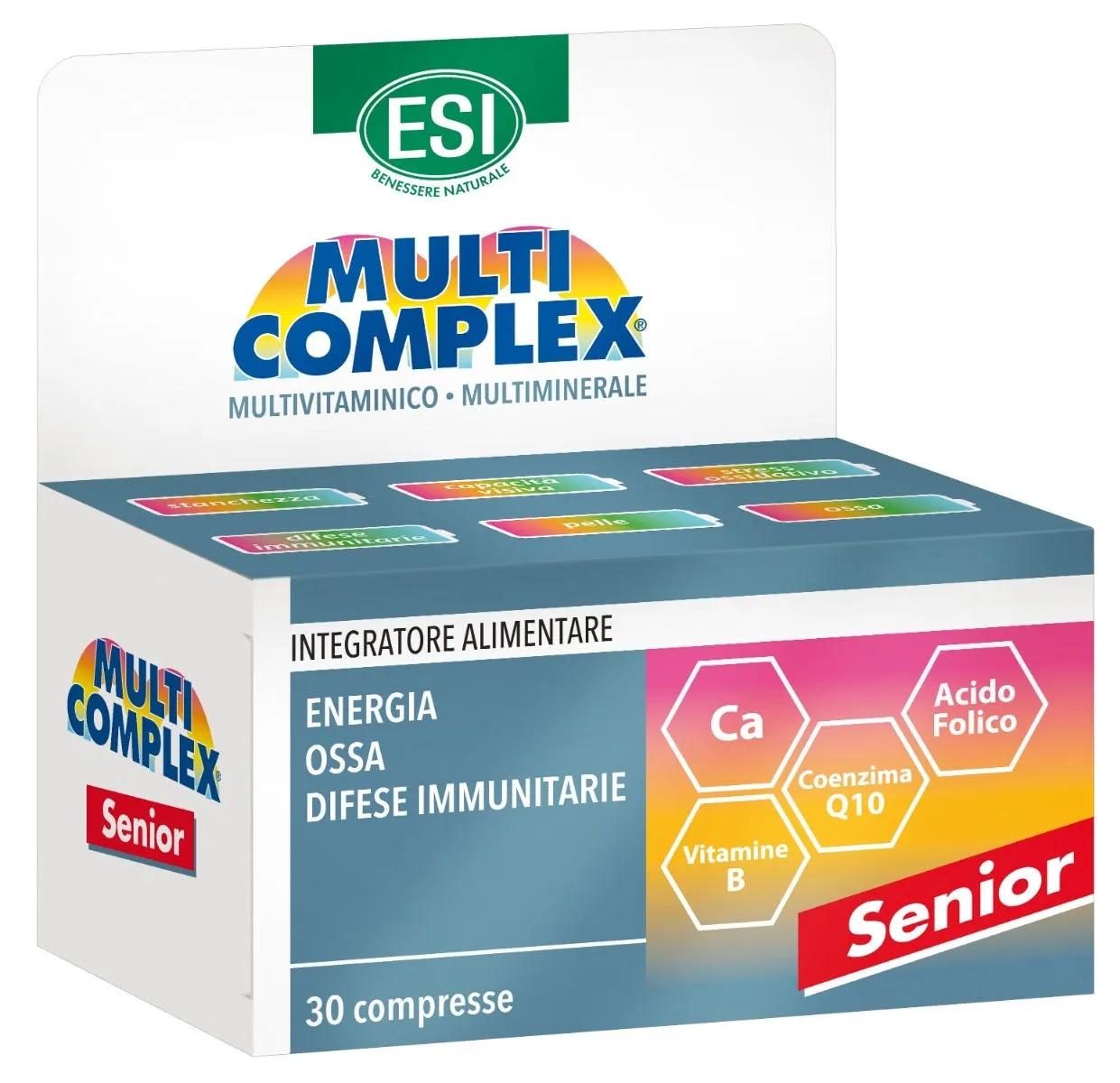 Esi Multicomplex Senior Integratore Vitamine e Sali Minerali 30 Compresse