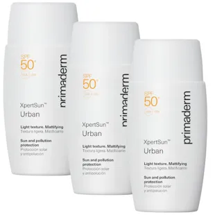 Primaderm Xpertsun Urban SPF50+ 3x50 ml