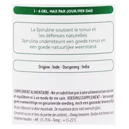 Be-Life Spiruline 500 Bio 500 comprimés