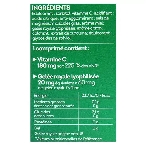 Nutrisanté vitamin C + jelly Royale 24 tablets