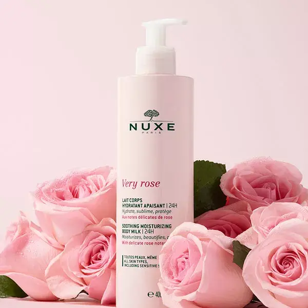 Nuxe Very Rose Lait Corps Hydratant Apaisant 24H