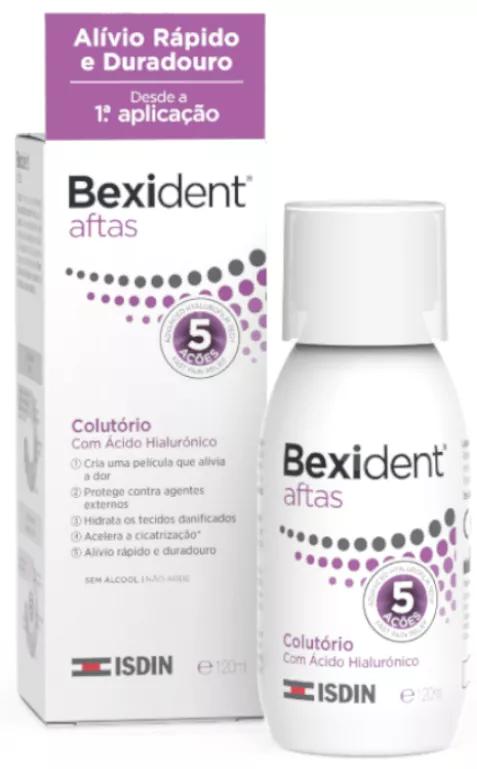 Canker sores Bexident mouthwash with 0ml hyaluronic acid