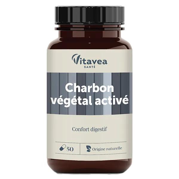 Nutrisanté Vitavea Les Nutri'Sentiels Bio Charbon Végétal Activé - 50 gélules