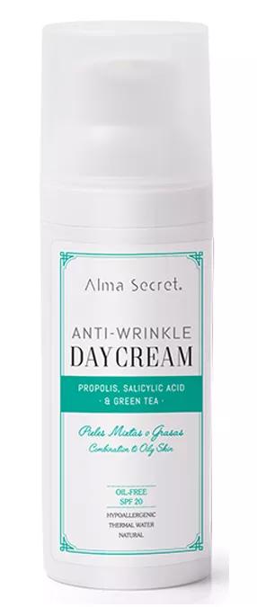 Alma Secret Crema Día Antiarrugas Oil Free SPF20 50 ml