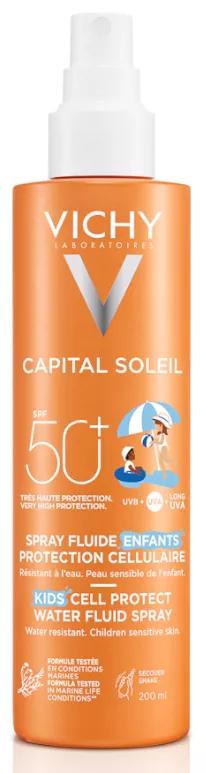 Vichy Capital Soleil Cell Protect Water Fluid Niños SPF50 200 ml