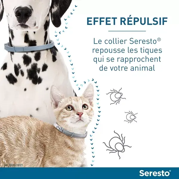 Seresto Chat Collier Antiparasitaires x 3 unités