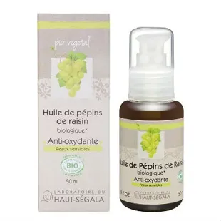 Haut-Ségala Oli Vegetali di Semi d'Uva Vergine Biologico 50ml