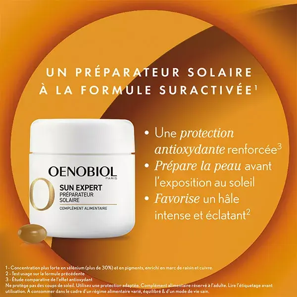 Oenobiol Sun Expert Préparateur Solaire 30 gélules