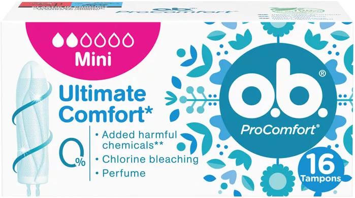 o.b. ProComfort Tampones Mini 16 uds