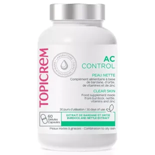 Topicrem AC Control Clean Skin 60 Capsules
