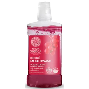 Natura Siberica Natural Mouthwash Schizandra and Cranberry 520 ml