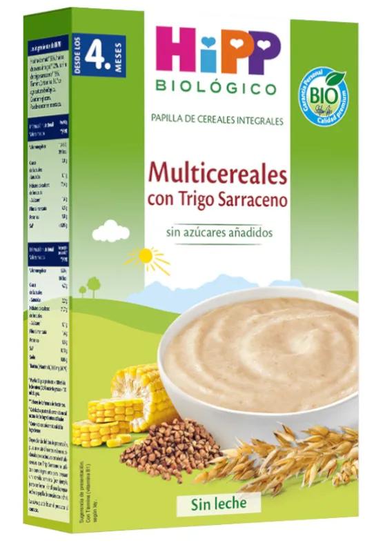 Hipp Multigrains au sarrasin Bio +4m 200 gr