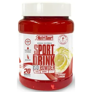 NutriSport Sportgetränk Isopulver Zitrone 1020 gr (20 Flaschen)