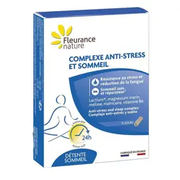 Fleurance Nature - Sommeil - Complexe anti-stress & sommeil - 30 gélules