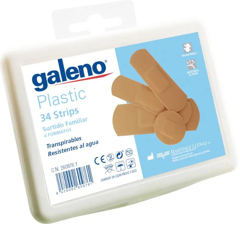 Assortiment de bandes en plastique Galeno 34 unités