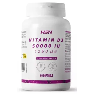 HSN Vitamin D3 50000IU 60 Pearls