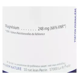 Pharm Nature Micronutrition Magnésium Bisglycinate Chélaté 60 gélules