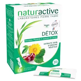 Naturactive Détox Goût Citron 20 sticks fluides