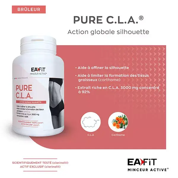 C.L.A. puro EAFIT adelgazante activo 90 cpsulas