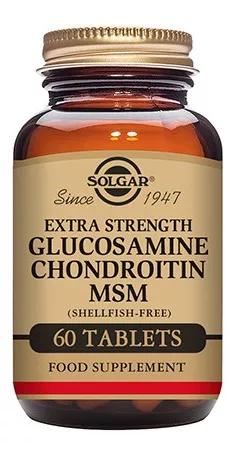 Solgar Glucosamine Chondroïtine MSM 60 Comprimés