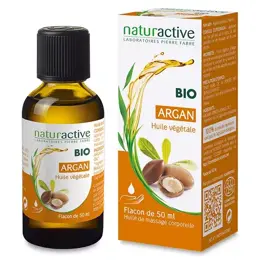 Naturactive Huile Végétale Bio Argan 50ml