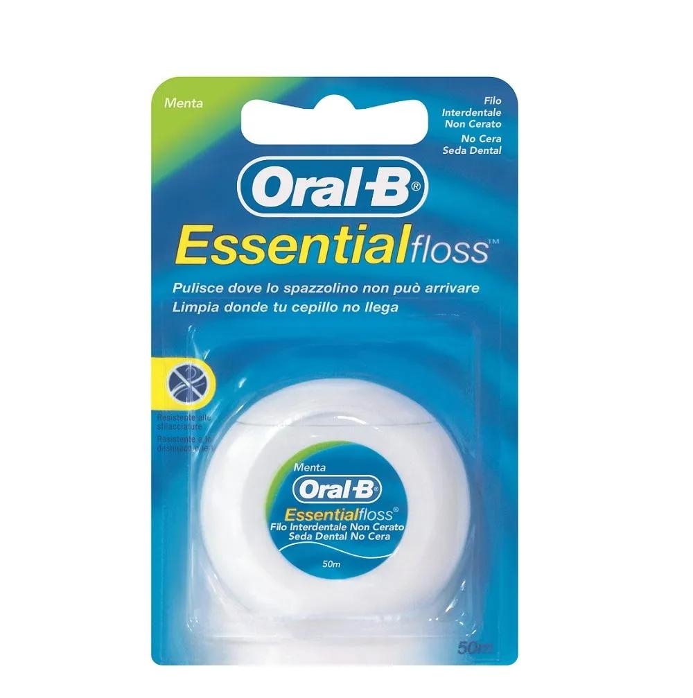 Oral-B Essentialfloss Filo Interdentale Non Cerato 50 metri