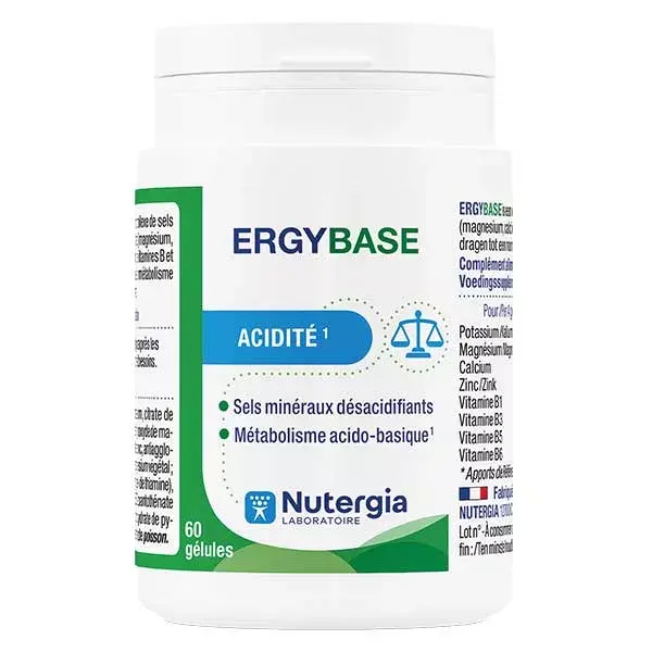 Nutergia Ergybase 60 tablets