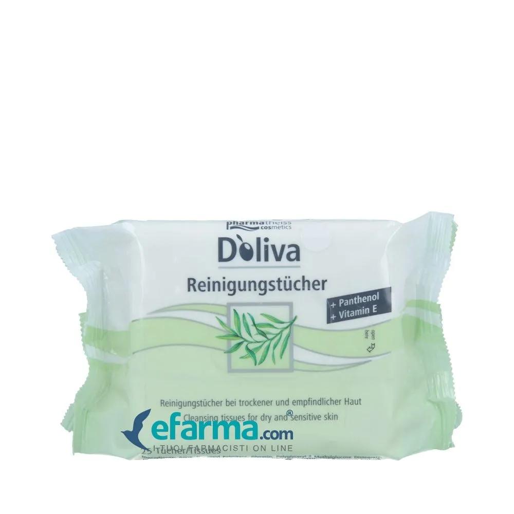 Doliva Cleansing Tissues Salviette Struccanti 25 Pezzi