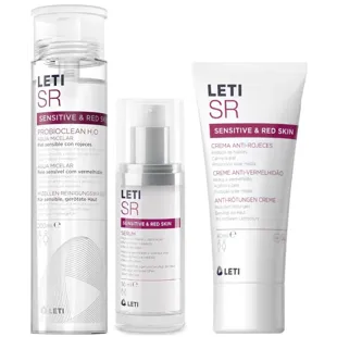Leti SR Anti-Rötungsserum 30 ml + Creme 40 ml + Mizellenwasser 200 ml