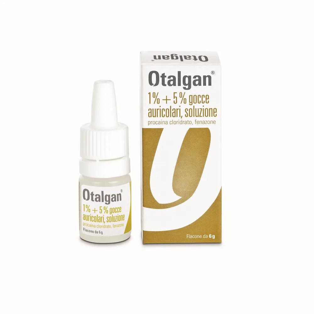 Otalgan Gocce Auricolari Soluzione 1% + 5% Procaina Cloridrato Fenazone Flacone Da 6 G