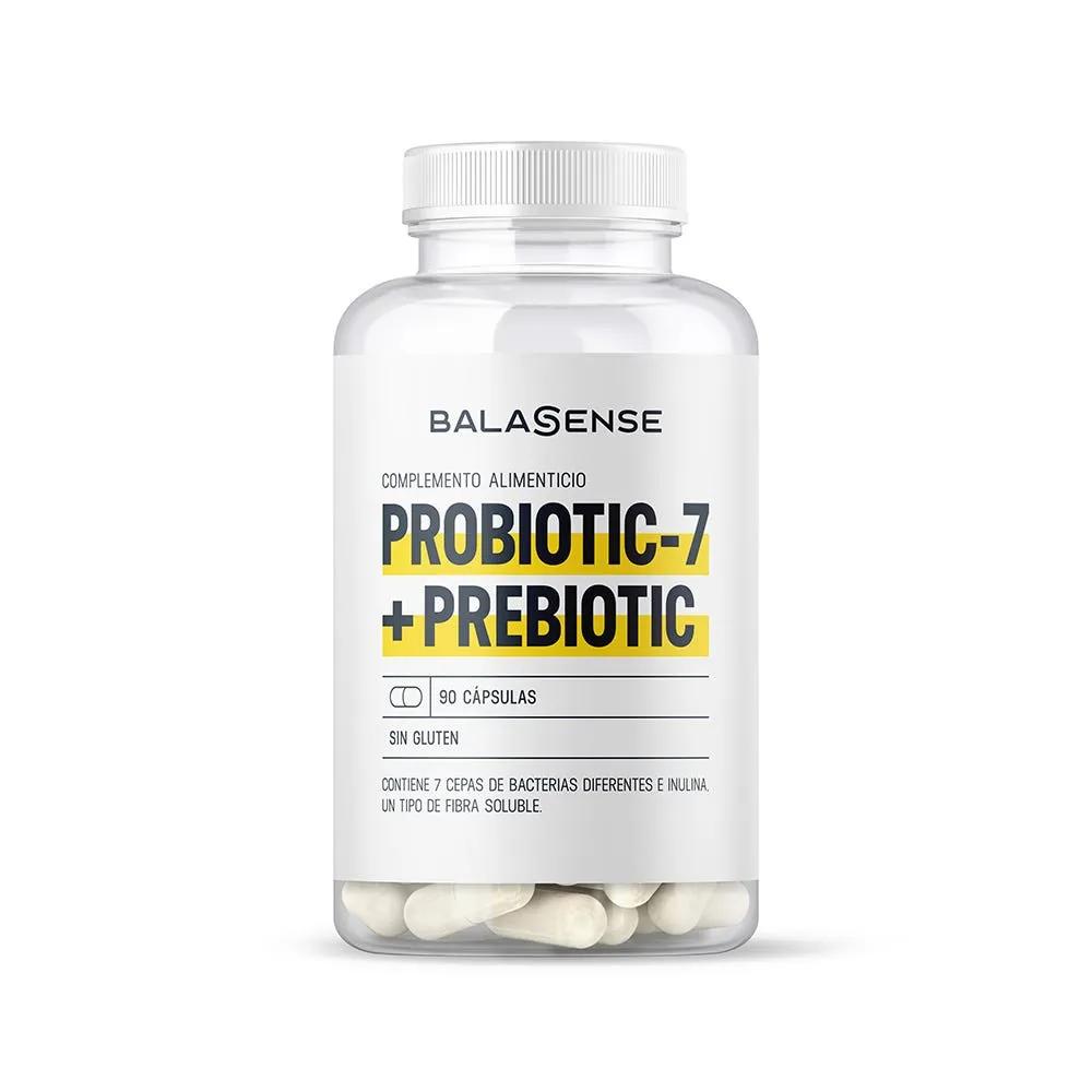 Balasense Probiotics-7 & Prebiotic Integratore Per La Flora Intestinale 90 Capsule