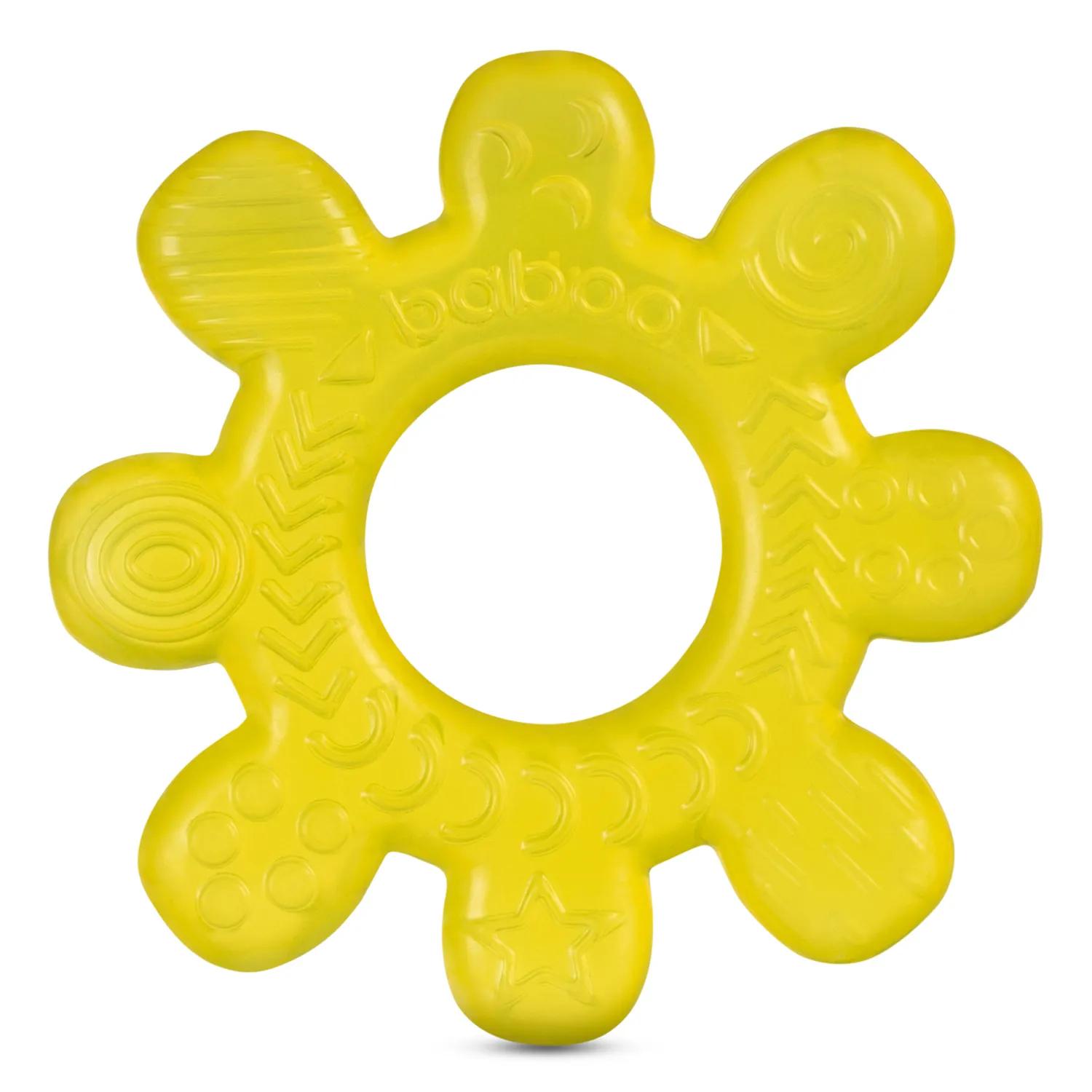 Baboo Water Teether Cooling Wheel Yellow +4m